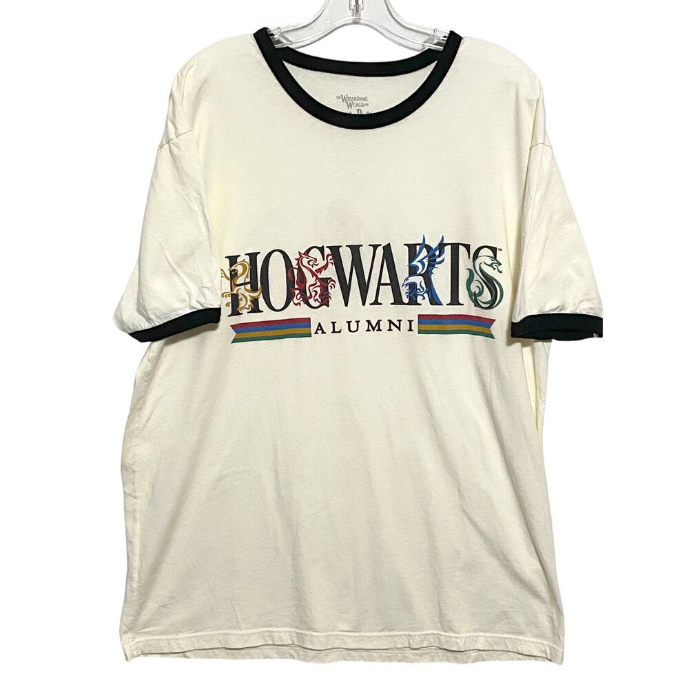 Hogwarts Alumni Shirt Mens XL Wizarding World Of Harry Potter Universal Studios